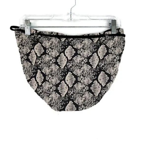 NWT Andie Swim The Riviera Bikini Bottom Textured Snakeskin Size Small S NEW - Picture 8 of 13
